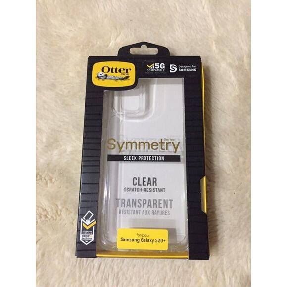 OtterBox Samsung Galaxy S20+ Case Symmetry - Clear - Picture 1 of 1